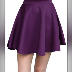 Topping Purple Skirt